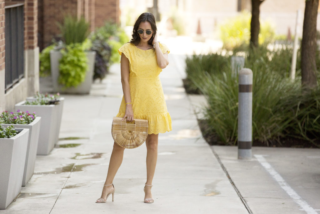 Yellow Mini Dress + REVOLVE giveaway!!